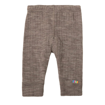 Merinowolle Leggings | Sesame Melange