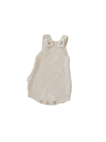 KNIT ROMPER | HONEY
