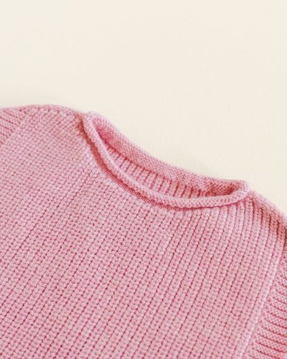 Merinowolle Pullunder ‚Vest Harvey‘ Cotton Candy