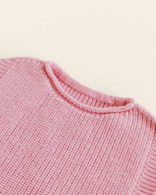 Merinowolle Pullunder ‚Vest Harvey‘ Cotton Candy