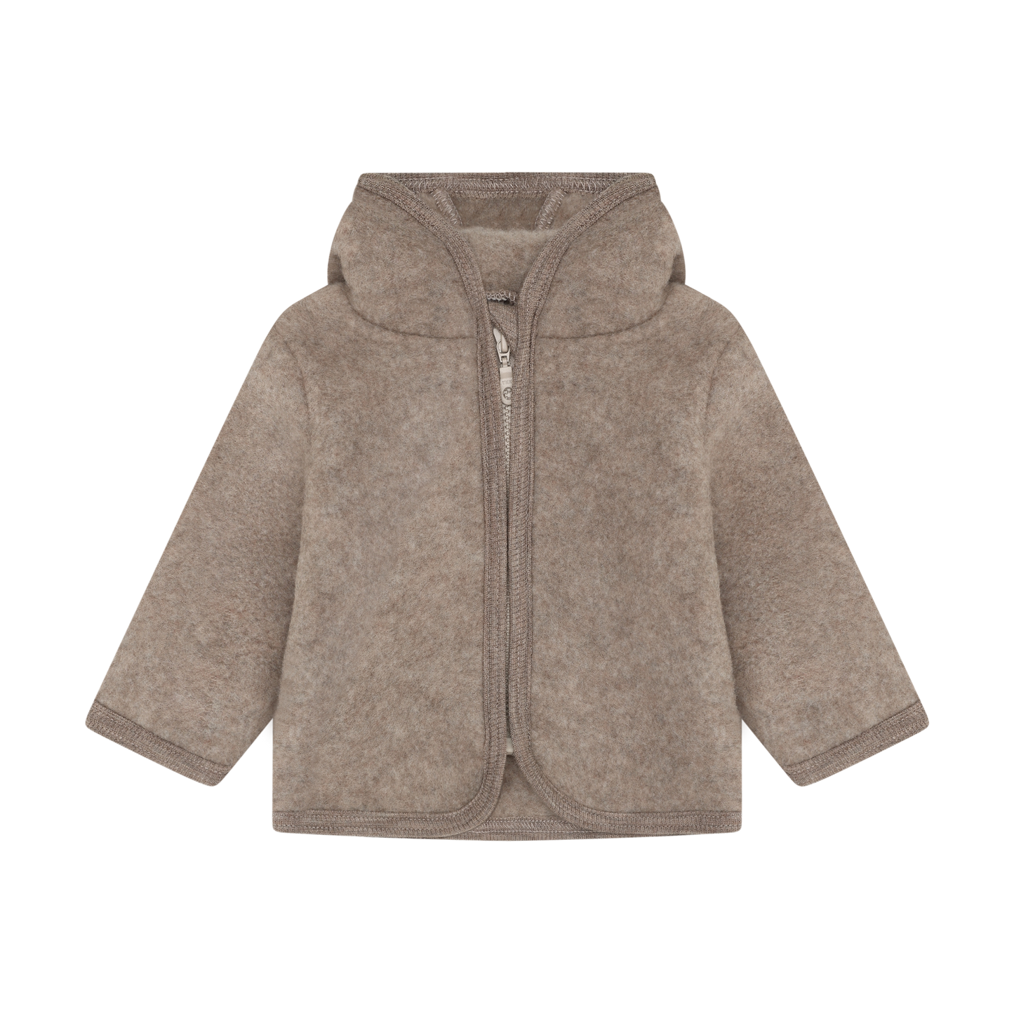 Fleecejacke aus Merinowolle von Huttelihut in Savannah Melange