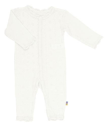 Merinowool Silk Jumpsuit Ajour | Off-White