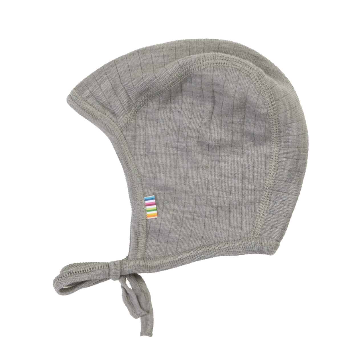 Joha Erstlingsmütze Bonnet Merinowolle | Grey Melange