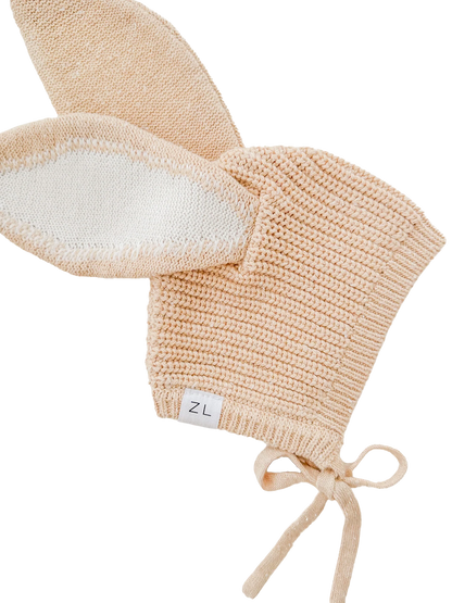 KNIT BONNET | "Easter Sand Fleck"