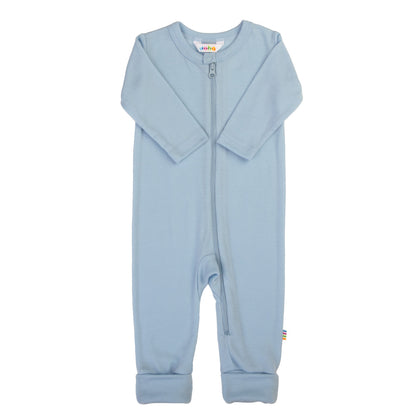 Joha Strampler Merinowolle | Blau