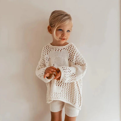 Crochet Pullover | Natural