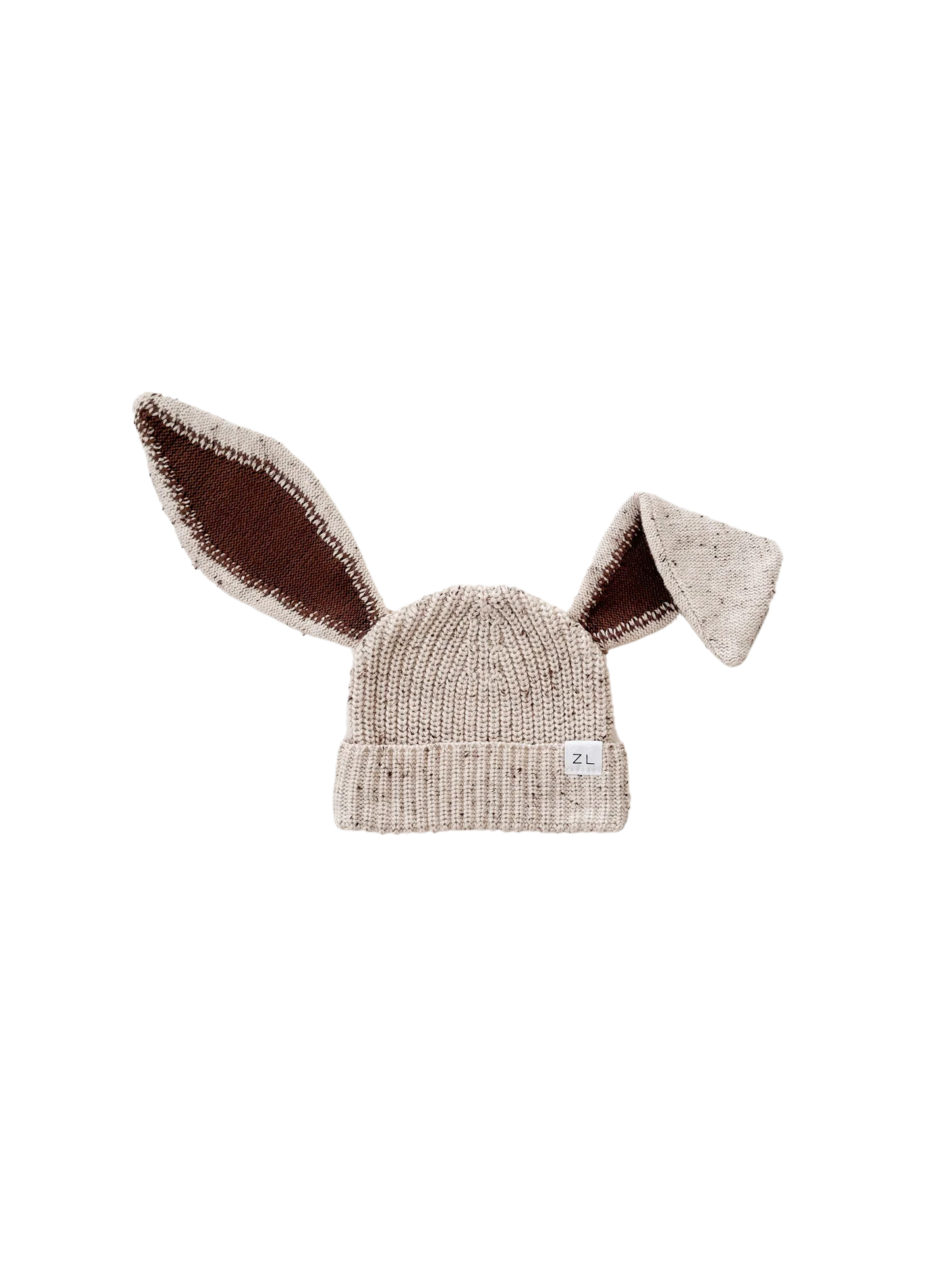 KNIT BEANIE | "Easter Cocoa Fleck"