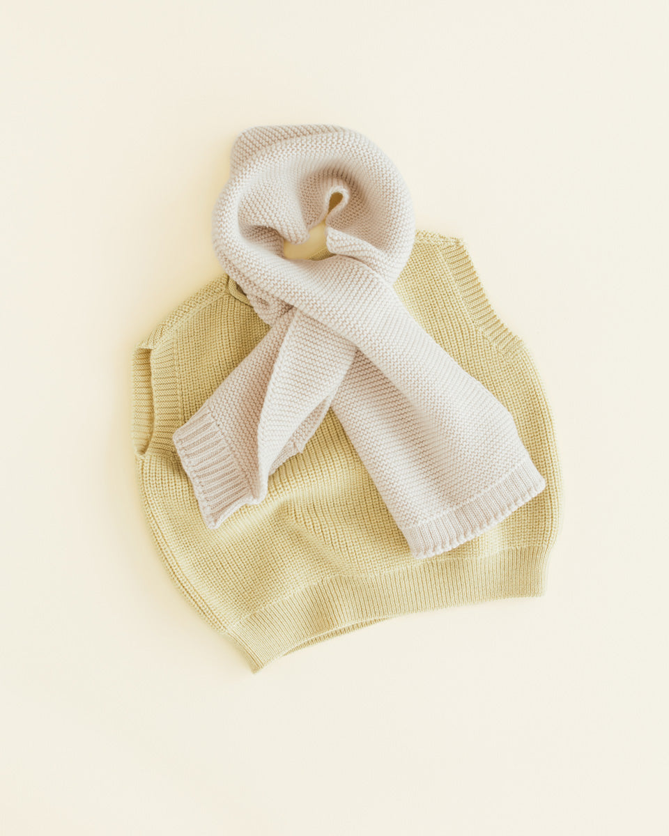 Merinowolle Pullunder ‚Vest Harvey‘ Light Yellow