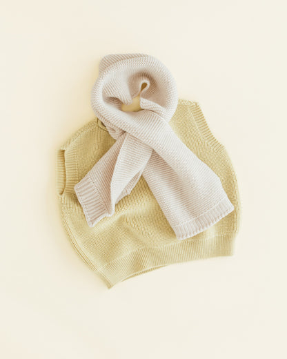 Merinowolle Pullunder ‚Vest Harvey‘ Light Yellow