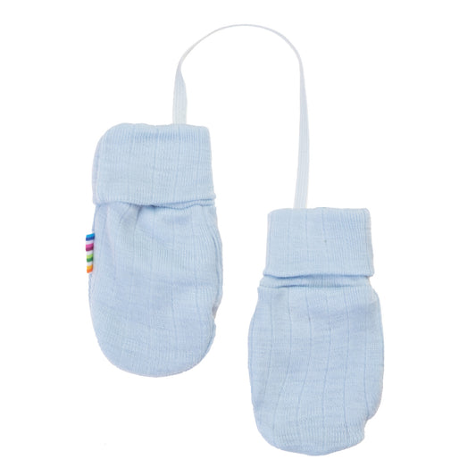 Merinowolle Fäustlinge Mittens | Hellblau