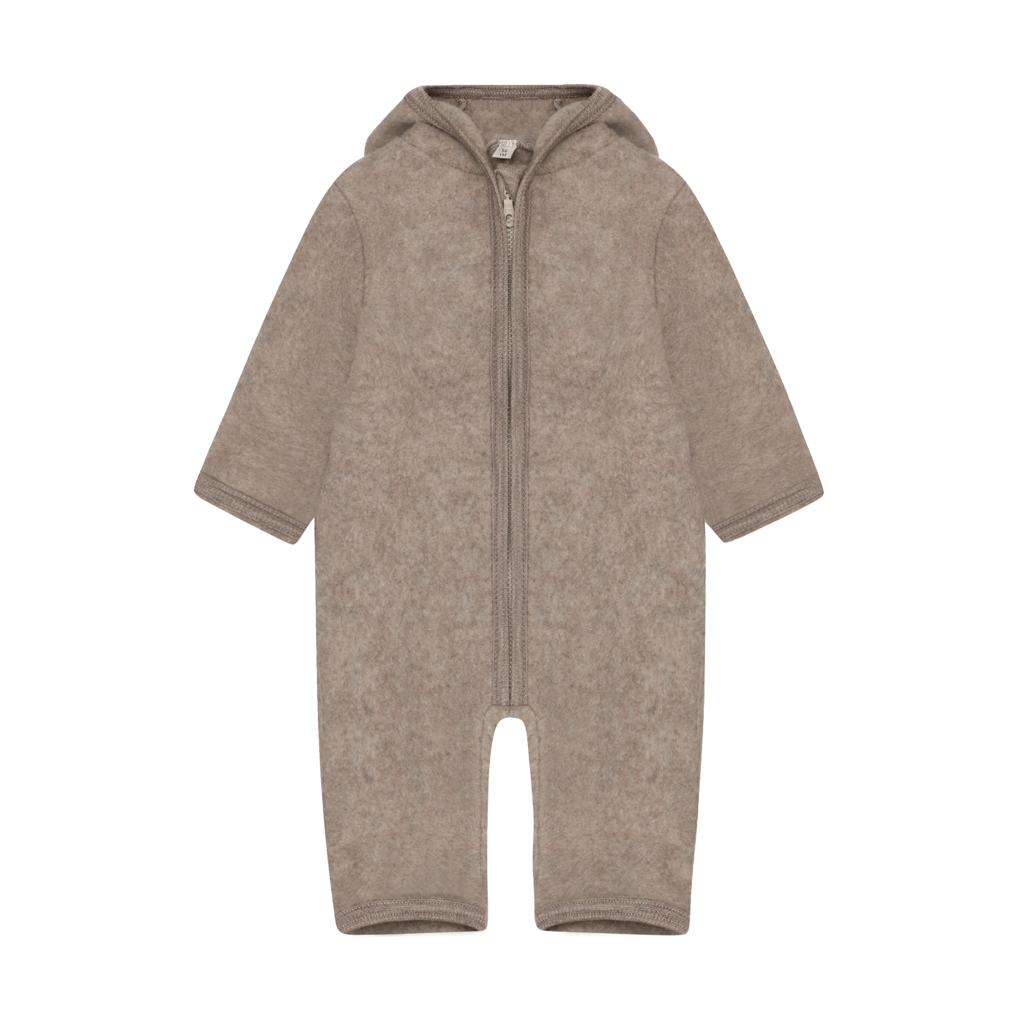 Fleece-Overall aus Merinowolle von Huttelihut in Savannah Melange