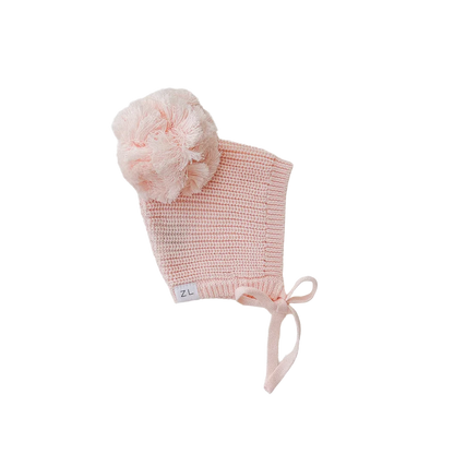 Knit Bonnet Pom Pom | Primrose