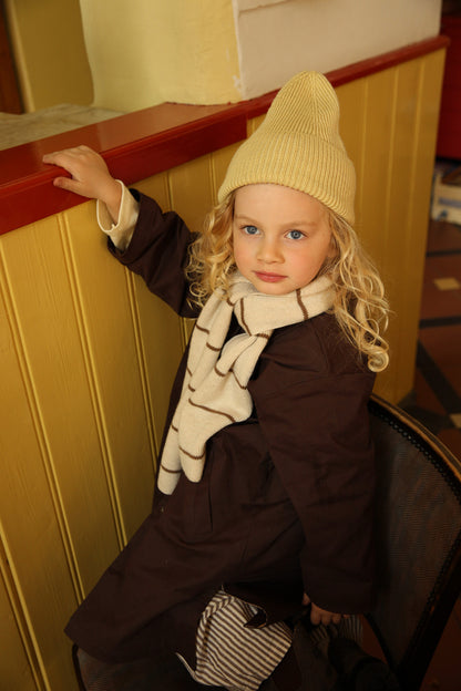 Merinowool Beanie ‚Fonzie‘ | Light Yellow