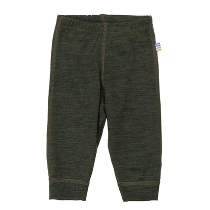 Merinowolle Leggings | Moosgrün