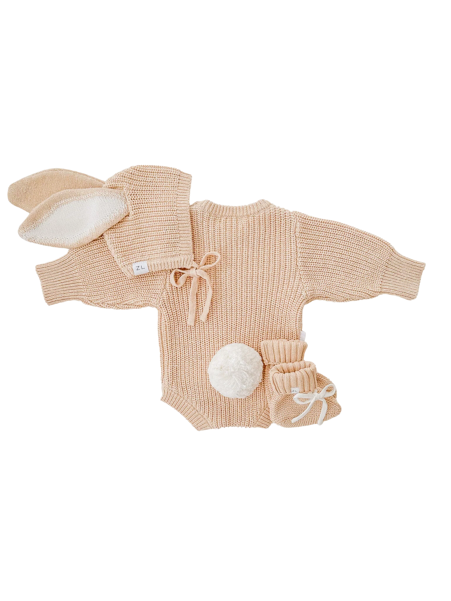 KNIT BONNET | "Easter Sand Fleck"