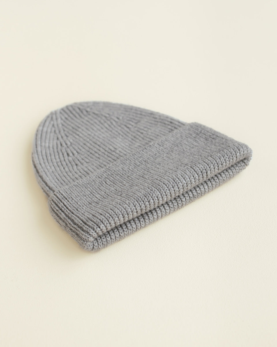 Merinowool Beanie | Fonzie | Grey Melange