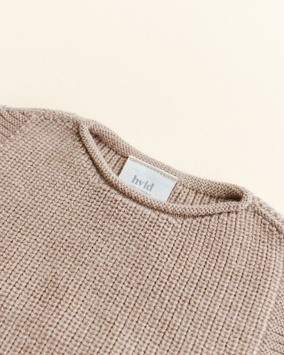 Merinowolle Pullunder ‚Vest Harvey‘ Sand