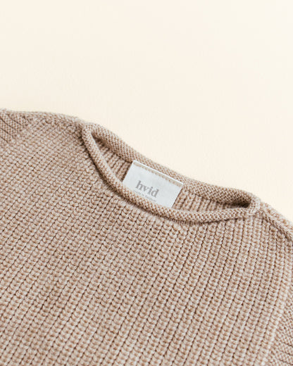 Merinowolle Pullunder ‚Vest Harvey‘ Sand