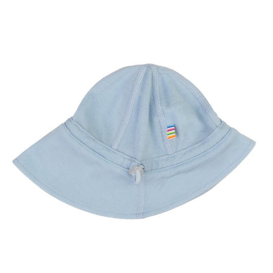 Merinowolle Sonnenhut | Blau