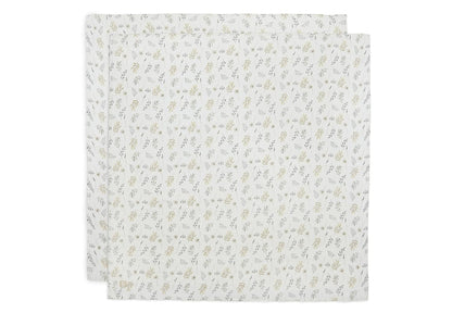 Musselin Swaddle 2er Set | Wild flowers 115x115cm