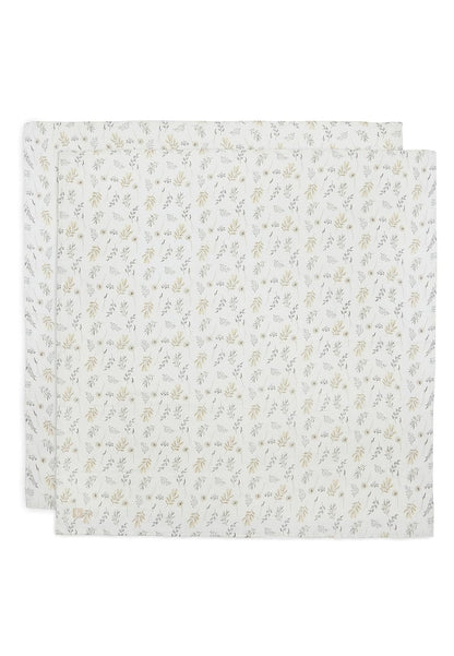 Musselin Swaddle 2er Set | Wild flowers 115x115cm