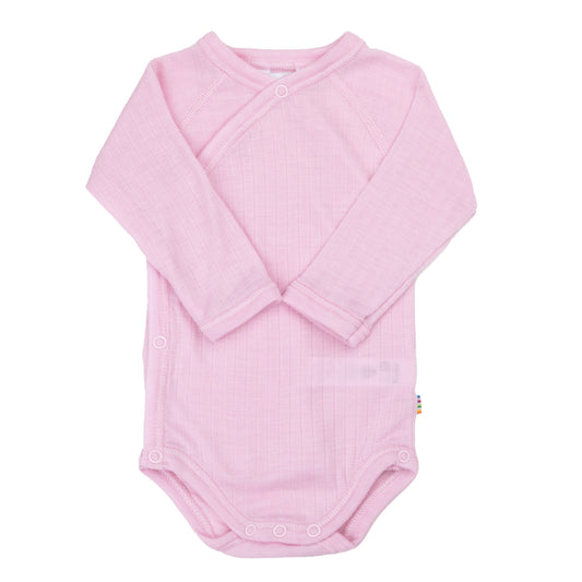 Merinowolle Wickel-Bodysuit | Primerose