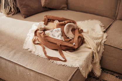 Muslin Blanket Fringe 75x100cm | Ivory
