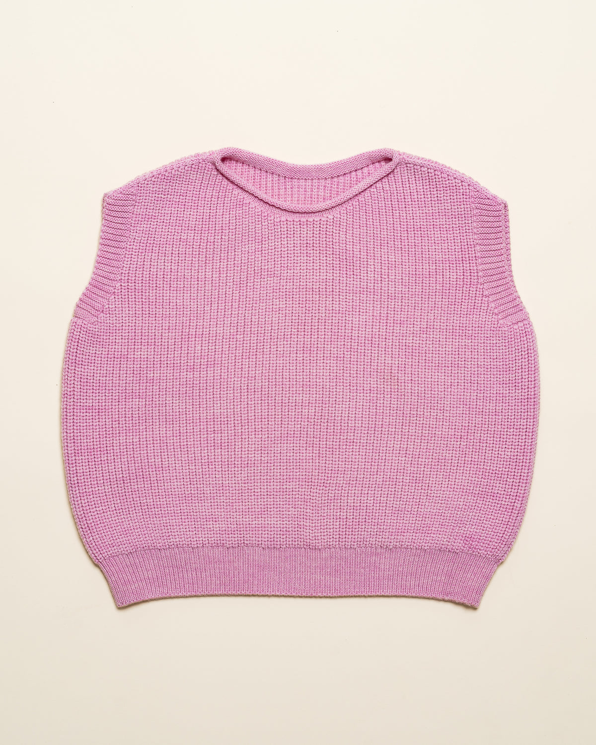 Hvid Pullunder Merinowolle ‚Vest Harvey‘ | Cotton Candy