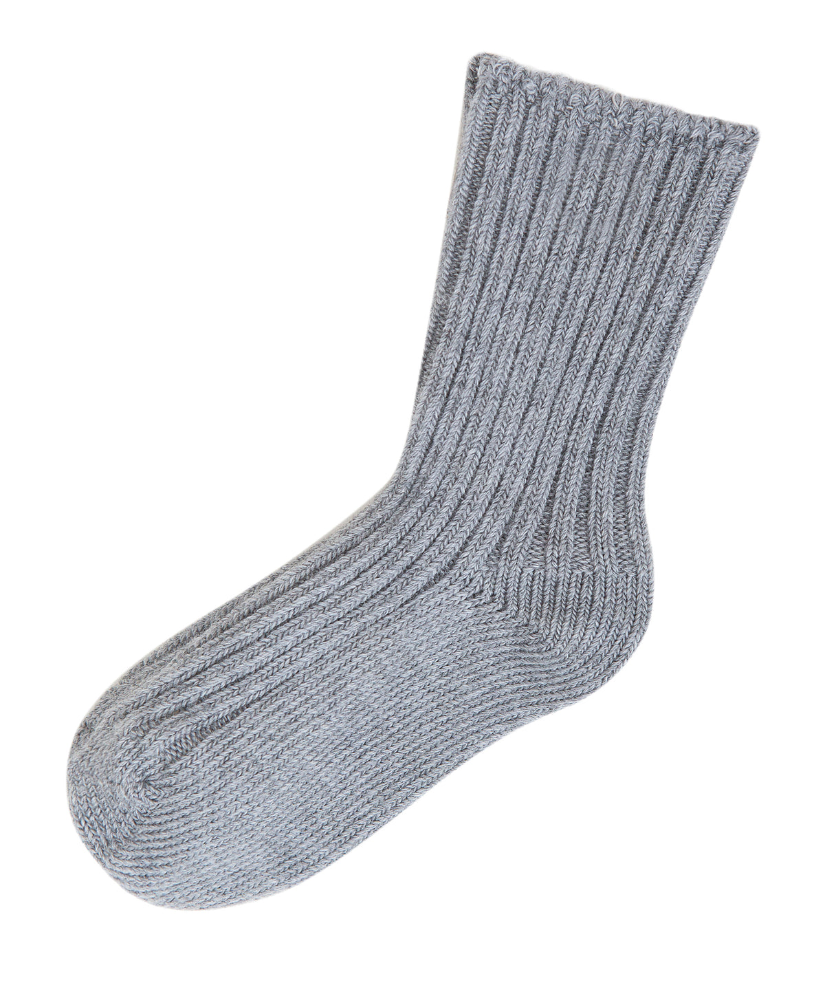 Joha Wollsocken Ripp | Grey Melange