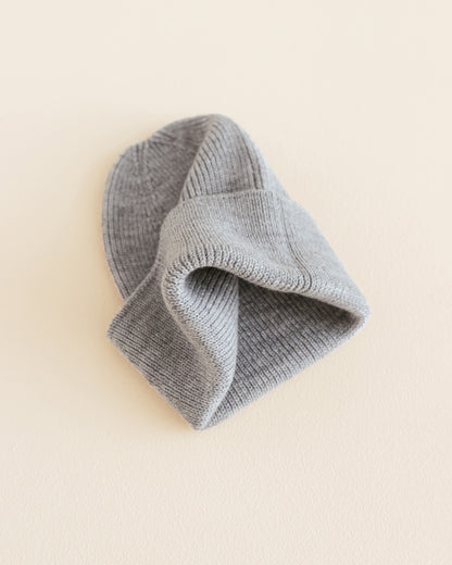 Merinowool Beanie | Fonzie | Grey Melange