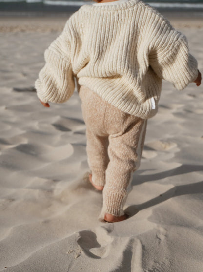 Super Chunky | Knit Sweater | Oat