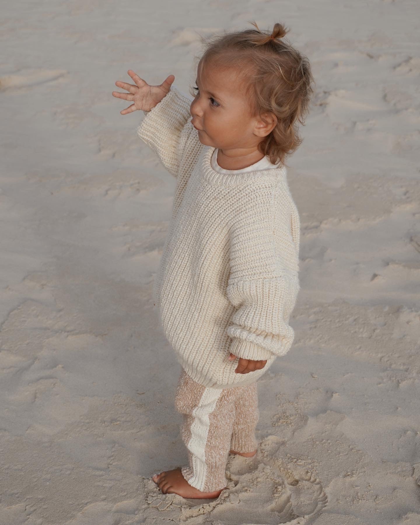 Super Chunky | Knit Sweater | Oat