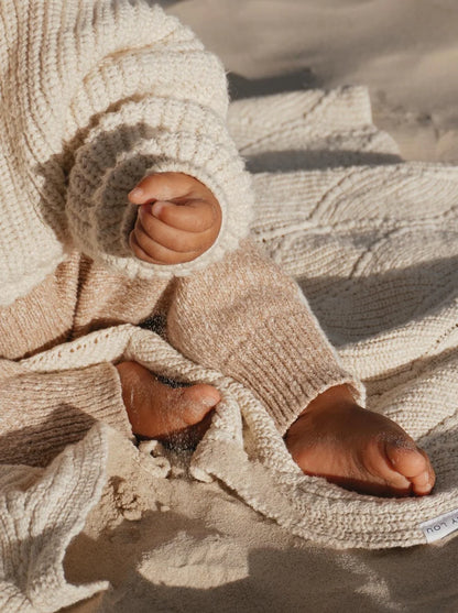 Knit Pants | Almond