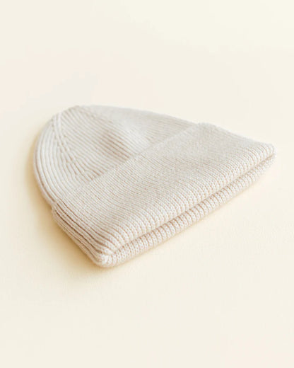 Merinowool Beanie Adult "Fonzie Cream"