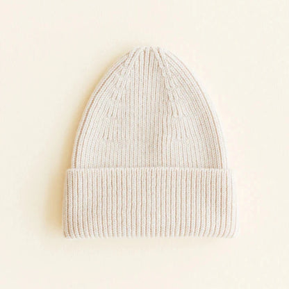 Merino wool beanie "Fonzie Cream"