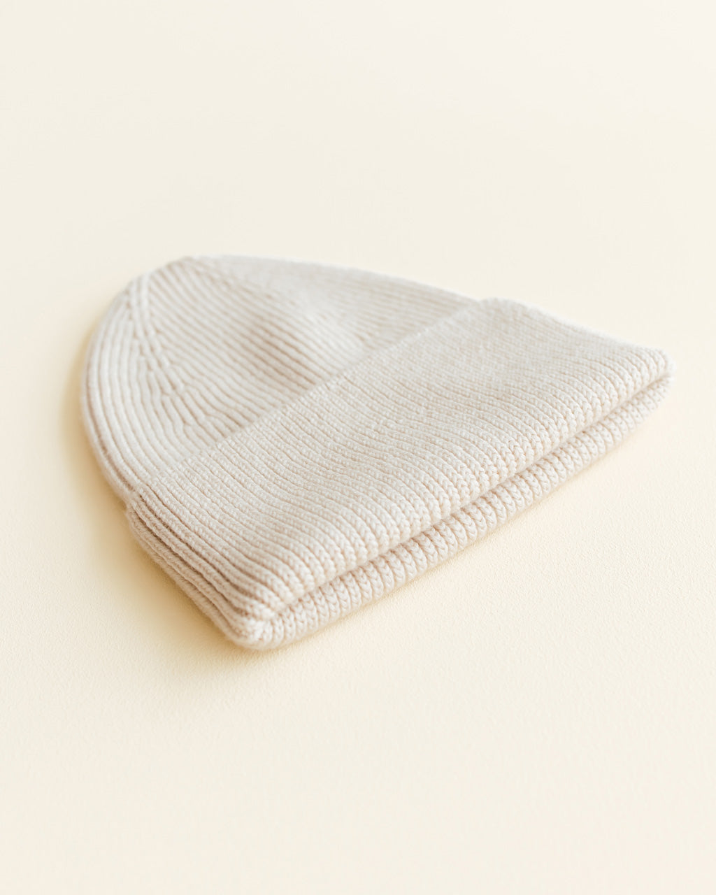 Merino wool beanie "Fonzie Cream"