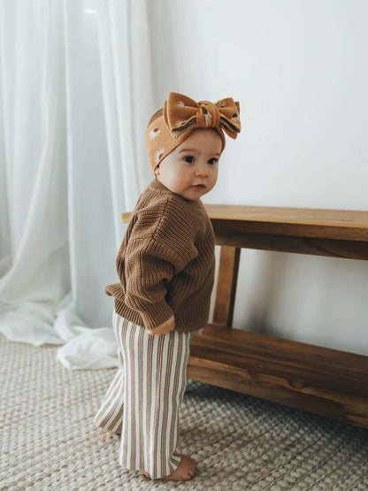 Kids Knit Pants | Wafer