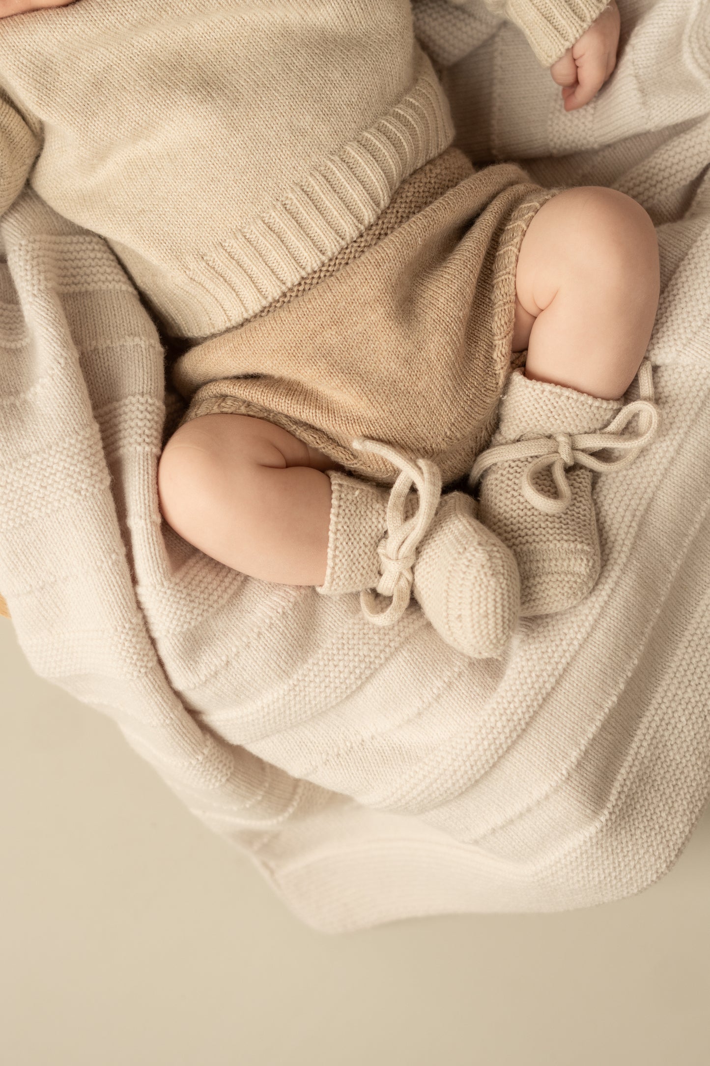 Merinowool Booties 'Cream'