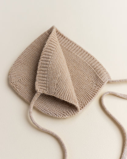 Merino hat 'Bonnet Dolly Sand'