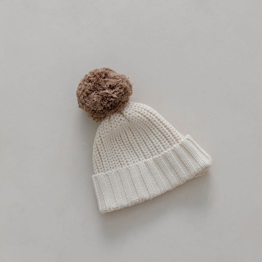 Knit Beanie | Natural-Cedar