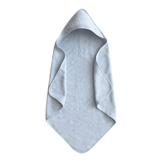 Organic Hooded Towel | Baby Blue