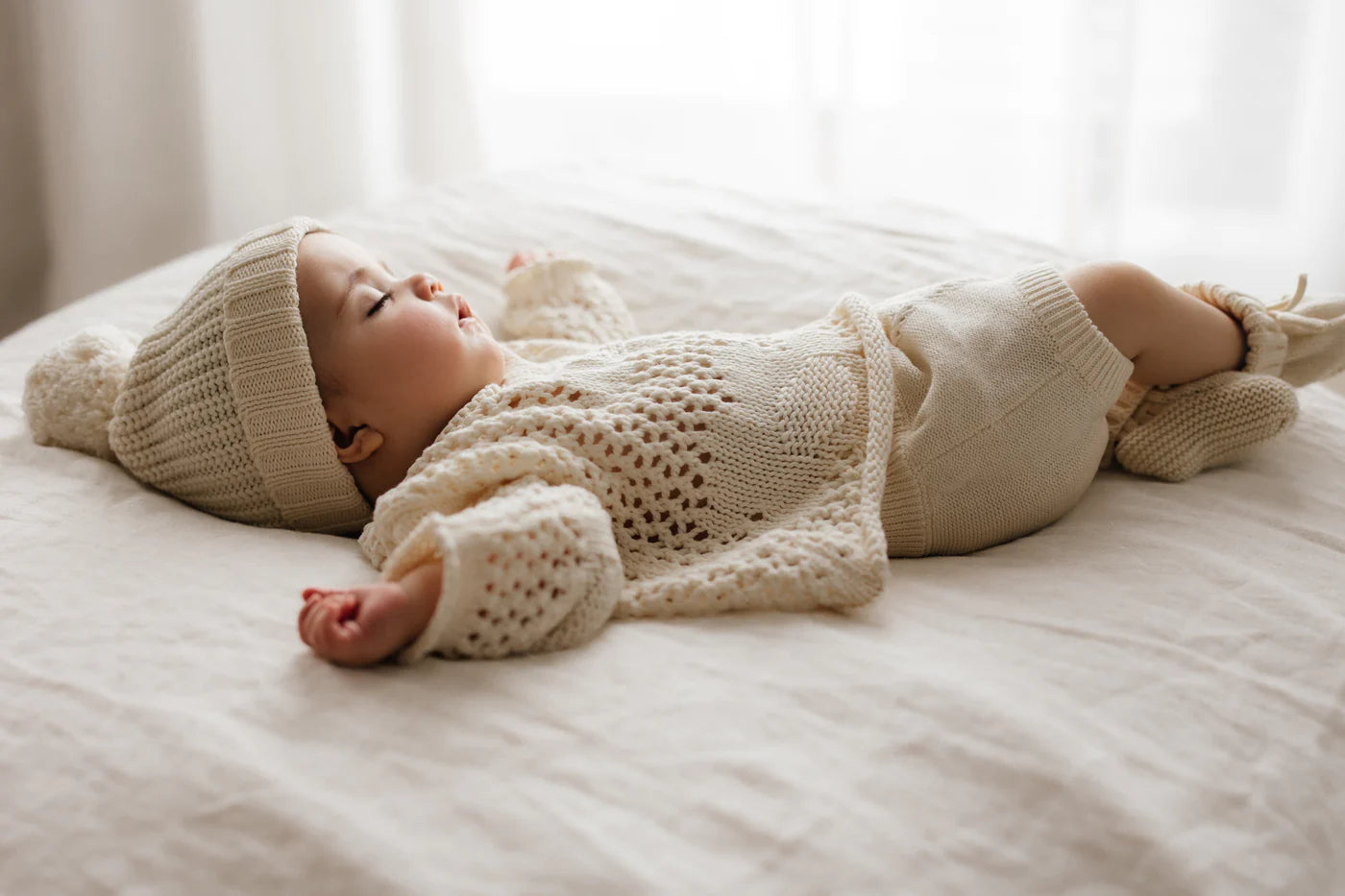 Crochet Pullover | Natural