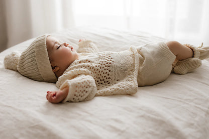 Crochet Pullover | Natural