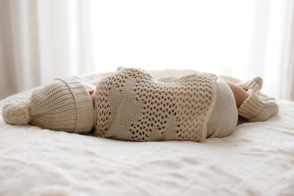 Crochet Pullover | Natural