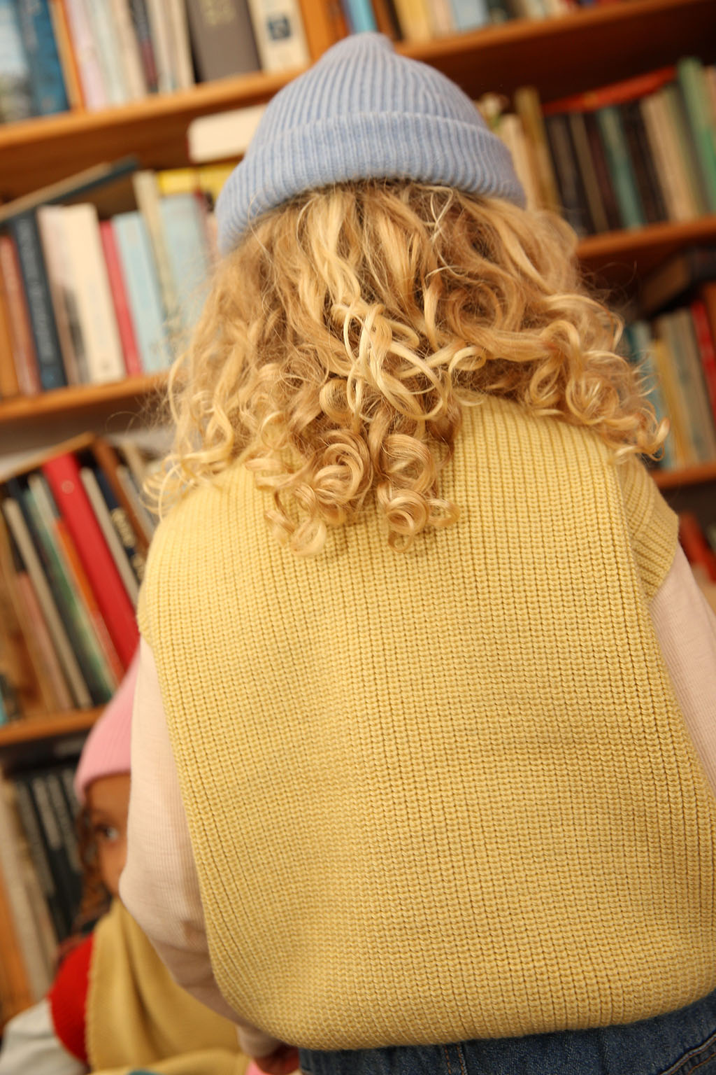 Merinowolle Pullunder ‚Vest Harvey‘ Light Yellow