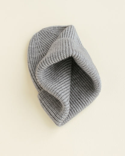 Merinowool Beanie | Fonzie | Grey Melange