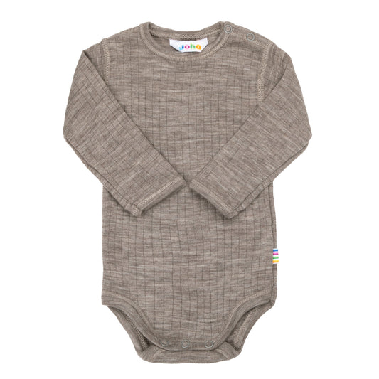Joha Bodysuit Langarm Merinowolle | Sesame Mel.