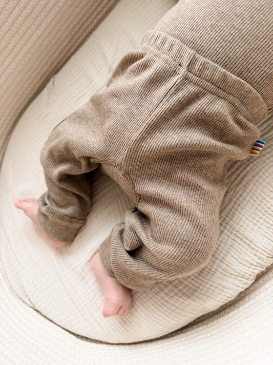 Leggings Bio-Baumwolle kbA | Dunkelbeige