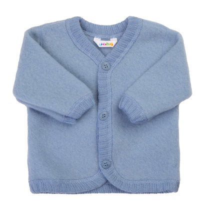 Joha Fleecejacke Merinowolle | Blau