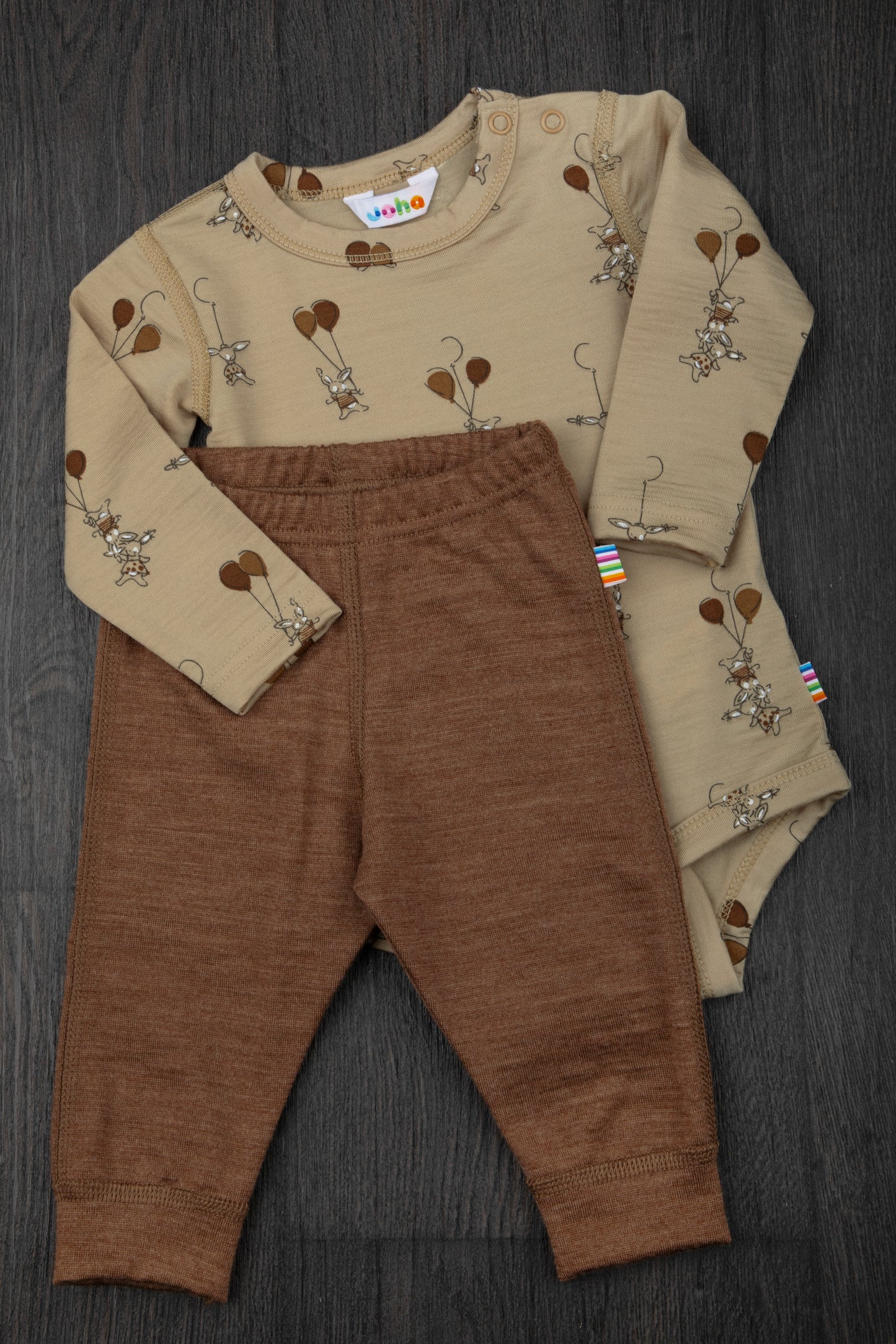 Merinowolle Leggings | Warm. Braun